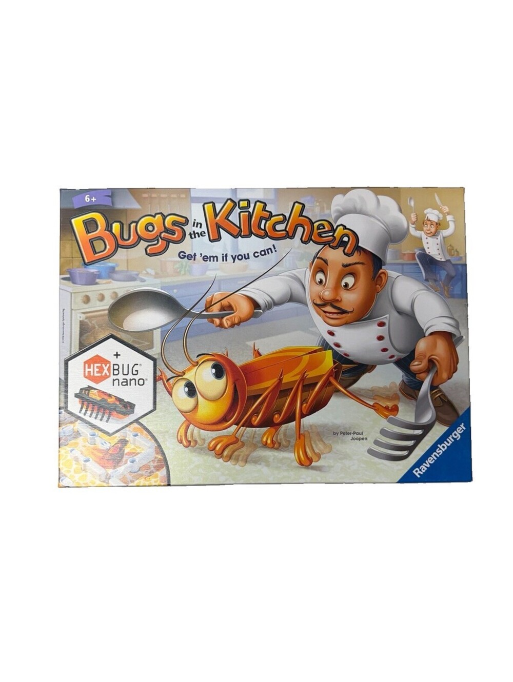 Bugs in the Kitchen Board Game Hex Bug Nano 2018 Ravensburger - COMPLETE!
